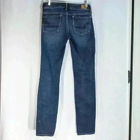 American Eagle Outfitters Size 4 skinny stretch low rise jeans - Picture 6 of 16